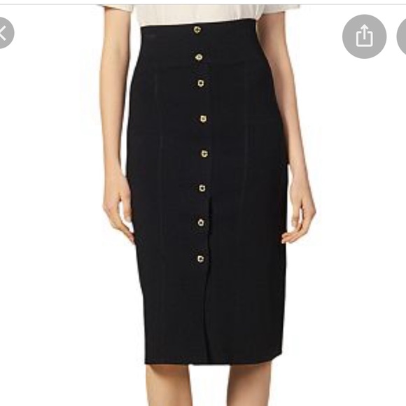 🖤Sandro Paris black tailory skirt knit - Picture 3 of 6